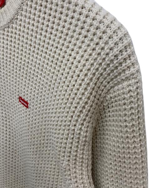 SUPREME（シュプリーム）SUPREME (シュプリーム) 24AW Waffle Small Box Sweater ベージュ サイズ:Mの古着・服飾アイテム