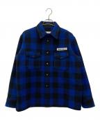Subcultureサブカルチャー）の古着「BUFFALO CHECK JACKET/SCJK-A2501」｜ブルー