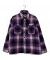 Subculture（サブカルチャー）の古着「OMBRE CHECK JACKET/SCJK-S2601」｜パープル