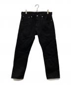 RRLダブルアールエル）の古着「SLIM FIT JAPAN WOVEN JEANS/782504838004」｜ブラック