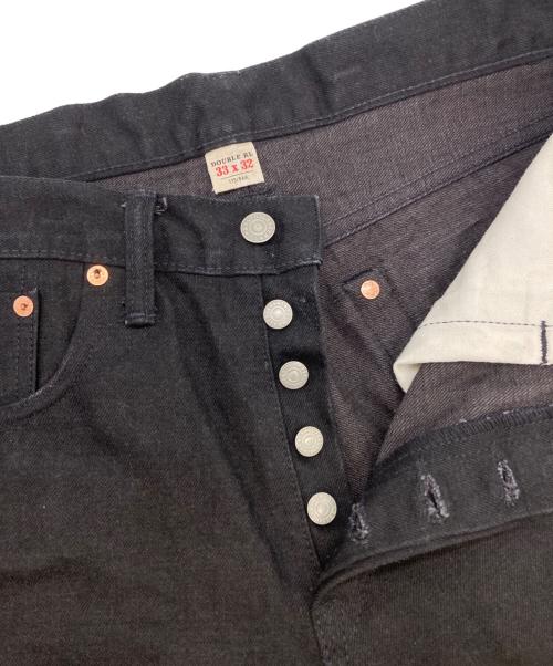 RRL（ダブルアールエル）RRL (ダブルアールエル) SLIM FIT JAPAN WOVEN JEANS/782504838004 ブラック サイズ:W33の古着・服飾アイテム