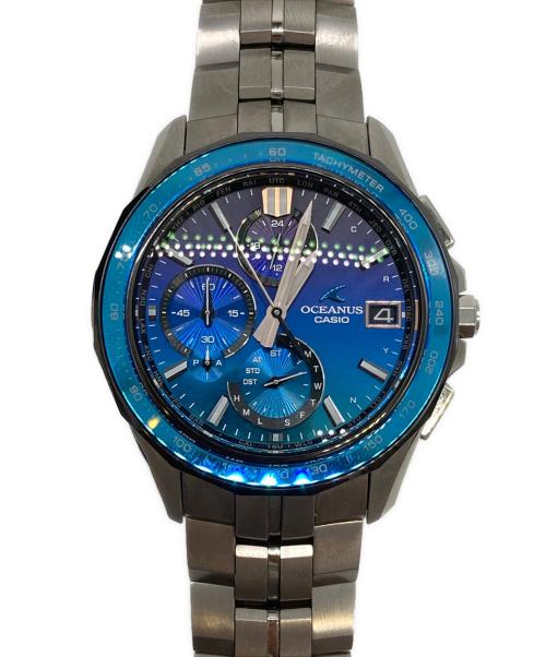 CASIO（カシオ）CASIO (カシオ) OCEANUS Manta/リストウォッチ/OCW-S7000A-2AJF ブルーの古着・服飾アイテム