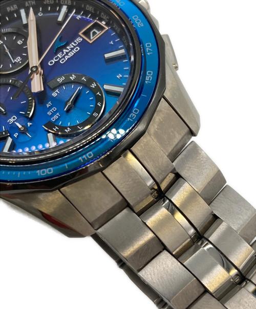 CASIO（カシオ）CASIO (カシオ) OCEANUS Manta/リストウォッチ/OCW-S7000A-2AJF ブルーの古着・服飾アイテム