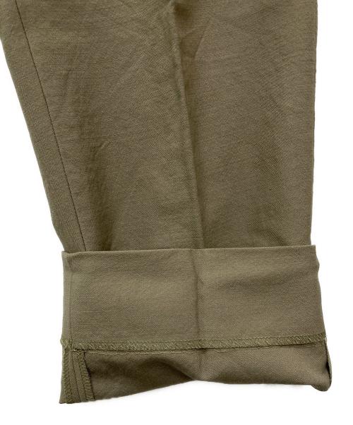 LAD MUSICIAN（ラッドミュージシャン）LAD MUSICIAN (ラッドミュージシャン) 2Tuck Slim Slacks/2123-554 オリーブ サイズ:44の古着・服飾アイテム