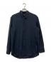 OVERCOAT（オーバーコート）の古着「DROPPED SHOULDER TOP WITH SHIRT COLLAR IN WOOL SHIRTING/S23T01-NKWS」｜グレー