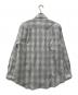 FUJI (フジ) WOOL CHECK STANDARD SHIRT グレー サイズ:5：15000円