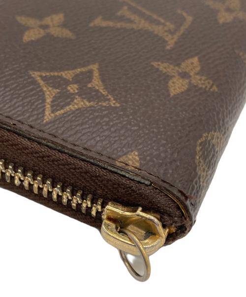 LOUIS VUITTON（ルイ ヴィトン）LOUIS VUITTON (ルイ ヴィトン) ラウンドファスナー財布/M60744 ブラウンの古着・服飾アイテム