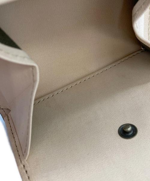 M+（エムピウ）M+ (エムピウ) millefoglie 2コンパクトウォレット ネイビーの古着・服飾アイテム