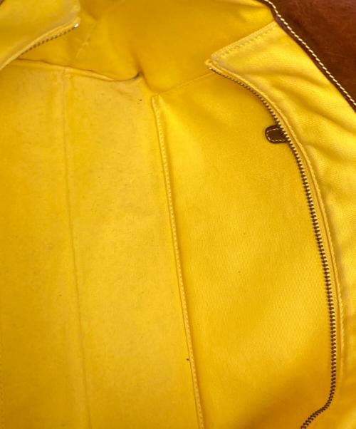 Felisi（フェリージ）Felisi (フェリージ) オールレザーハンドバッグ ブラウンの古着・服飾アイテム