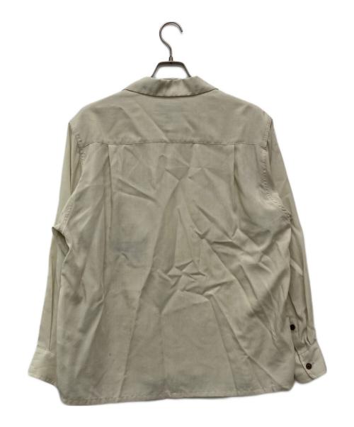 WACKO MARIA（ワコマリア）WACKO MARIA (ワコマリア) 56 TATTOO STUDIO (56 タトゥースタジオ) 50’S SHIRT L/S ベージュ サイズ:Ｓの古着・服飾アイテム