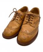 Tricker'sトリッカーズ）の古着「ウィングチップシューズ/L5633」｜ベージュ