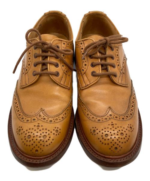 Tricker's（トリッカーズ）Tricker's (トリッカーズ) ウィングチップシューズ/L5633 ベージュ サイズ:5-4の古着・服飾アイテム