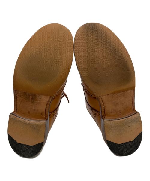Tricker's（トリッカーズ）Tricker's (トリッカーズ) ウィングチップシューズ/L5633 ベージュ サイズ:5-4の古着・服飾アイテム