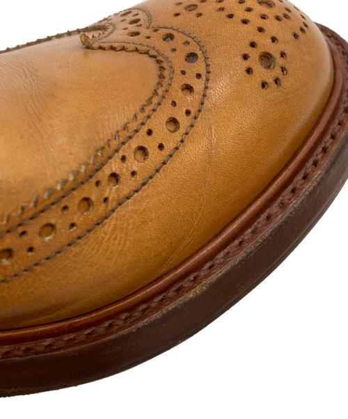 Tricker's（トリッカーズ）Tricker's (トリッカーズ) ウィングチップシューズ/L5633 ベージュ サイズ:5-4の古着・服飾アイテム