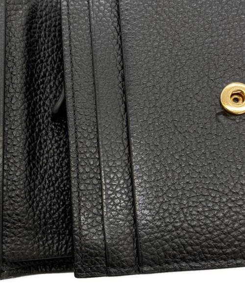 VERSACE（ヴェルサーチ）VERSACE (ヴェルサーチ) VIRTUS/コンパクトミニウォレット/1005973 ブラックの古着・服飾アイテム