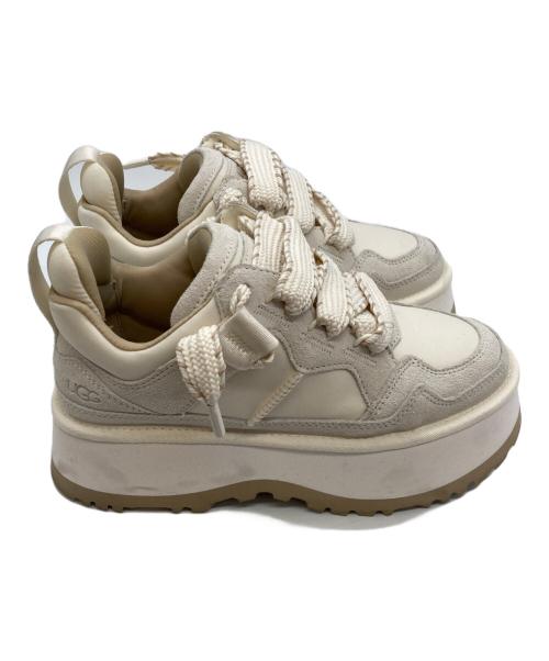 UGG（アグ）UGG (アグ) Astromel チャンキーソールスニーカー/1171541 ベージュ サイズ:24cmの古着・服飾アイテム