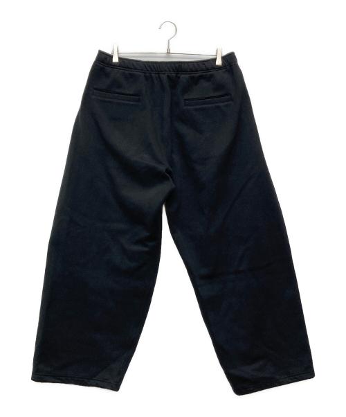 BEAMS（ビームス）BEAMS (ビームス) ワイドストレート ウィンドプルーフ スウェットパンツ ブラック サイズ:XLの古着・服飾アイテム