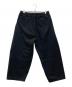 BEAMS (ビームス) ワイドストレート ウィンドプルーフ スウェットパンツ ブラック サイズ:XL：10000円