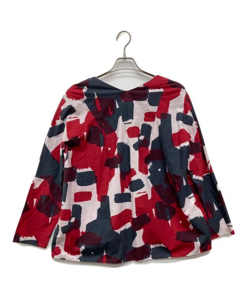 MARNI（マルニ）MARNI (マルニ) フラワーペイントブラウス ピンク サイズ:40の古着・服飾アイテム