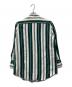 JIL SANDER (ジルサンダー) ストライプロングシャツ/HSJWLA0012 グリーン×ホワイト サイズ:38：12000円