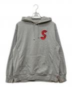 SUPREMEシュプリーム）の古着「S LOGO HOODED SWEATSHIRT」｜グレー