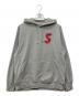 SUPREME（シュプリーム）の古着「S LOGO HOODED SWEATSHIRT」｜グレー