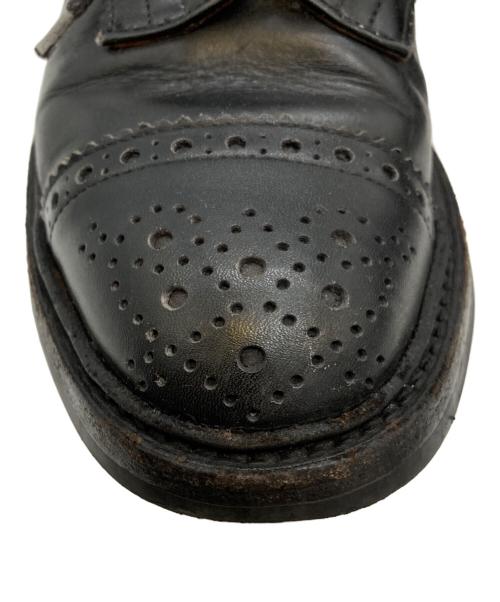 Tricker's（トリッカーズ）Tricker's (トリッカーズ) メダリオンシューズ ブラック サイズ:6.5の古着・服飾アイテム