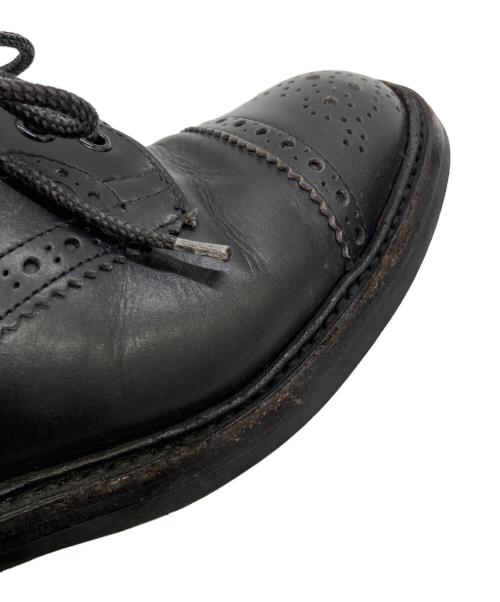 Tricker's（トリッカーズ）Tricker's (トリッカーズ) メダリオンシューズ ブラック サイズ:6.5の古着・服飾アイテム