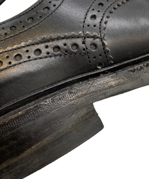 Tricker's（トリッカーズ）Tricker's (トリッカーズ) メダリオンシューズ ブラック サイズ:6.5の古着・服飾アイテム