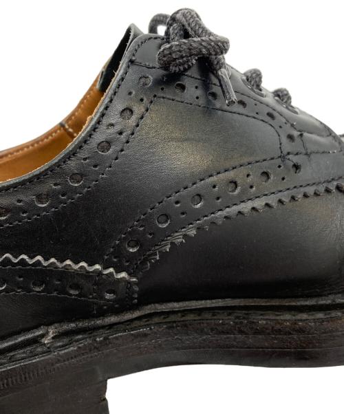Tricker's（トリッカーズ）Tricker's (トリッカーズ) メダリオンシューズ ブラック サイズ:6.5の古着・服飾アイテム