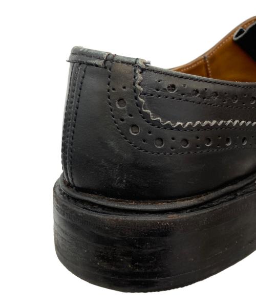 Tricker's（トリッカーズ）Tricker's (トリッカーズ) メダリオンシューズ ブラック サイズ:6.5の古着・服飾アイテム
