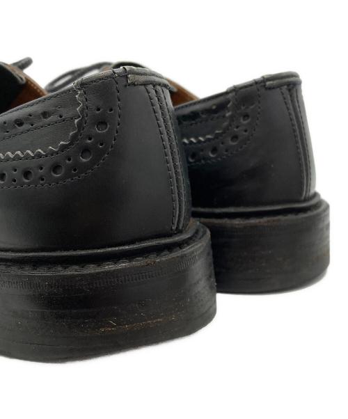 Tricker's（トリッカーズ）Tricker's (トリッカーズ) メダリオンシューズ ブラック サイズ:6.5の古着・服飾アイテム