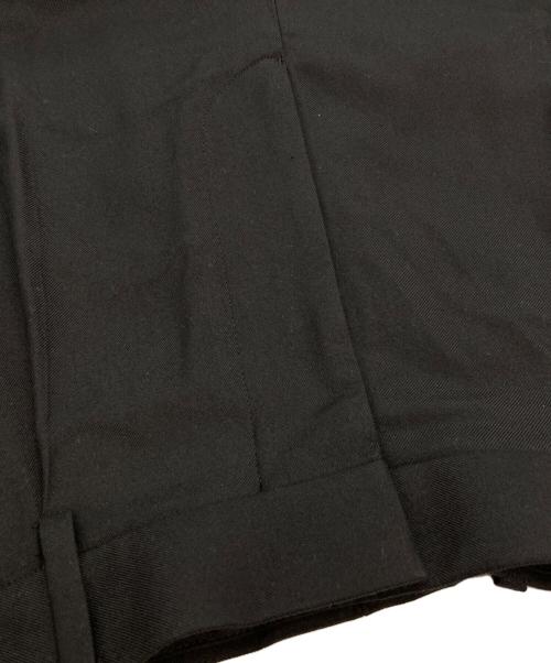 ATON（エイトン）ATON (エイトン) シルクタックワイドバギースラックス ブラック サイズ:06の古着・服飾アイテム