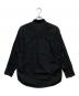ATON (エイトン) SHRINK BROAD OVERSIZED SHIRT ブラック サイズ:02：10000円