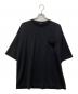 COMOLI（コモリ）の古着「サマーウール半袖Tシャツ」｜ブラック