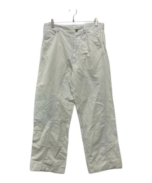 NICENESS（ナイスネス）NICENESS (ナイスネス) DICILLO/アーティキュレイテッドワークトラウザー ブルー サイズ:Ｌの古着・服飾アイテム