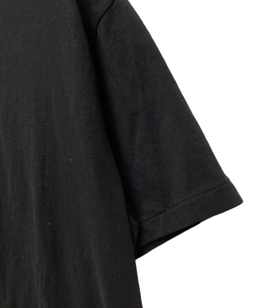 COMOLI（コモリ）COMOLI (コモリ) コットンジャージ 半袖Tシャツ ブラック サイズ:3の古着・服飾アイテム