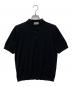 JOHN SMEDLEY（ジョンスメドレー）の古着「シーアイランドコットンニットポロシャツ」｜ブラック