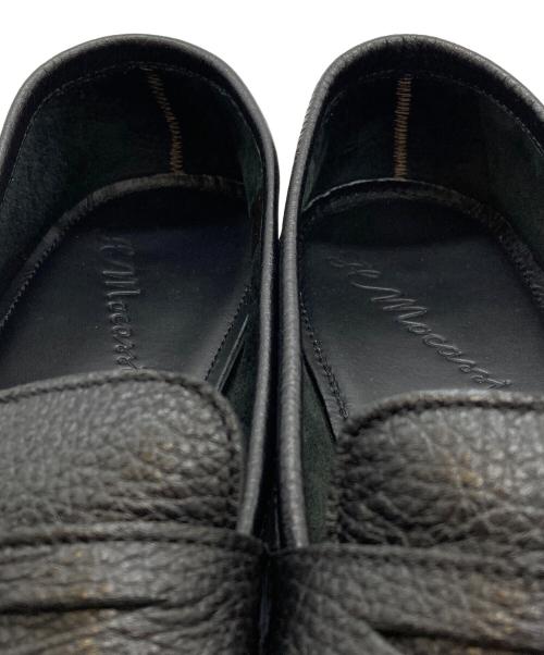 IL MOCASSINO（イルモカシーノ）IL MOCASSINO (イルモカシーノ) ディアスキン ローファー ブラック サイズ:42の古着・服飾アイテム