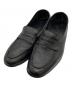 IL MOCASSINO（イルモカシーノ）の古着「ディアスキン ローファー」｜ブラック
