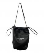 Saint Laurent Parisサンローランパリ）の古着「Teddy Bucket Bag」｜ブラック