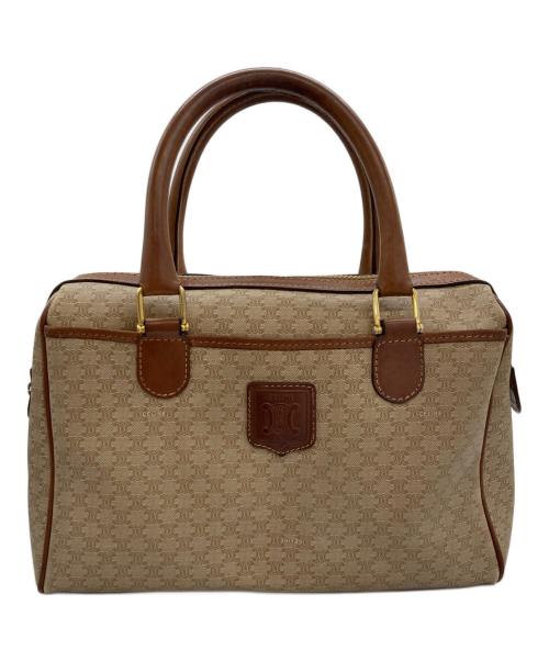 CELINE（セリーヌ）CELINE (セリーヌ) マカダムボストンバッグ ブラウンの古着・服飾アイテム