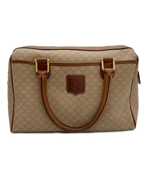 CELINE（セリーヌ）CELINE (セリーヌ) マカダムボストンバッグ ブラウンの古着・服飾アイテム