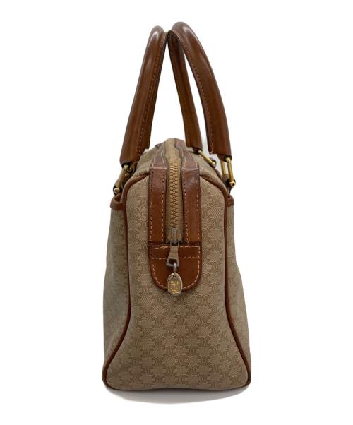 CELINE（セリーヌ）CELINE (セリーヌ) マカダムボストンバッグ ブラウンの古着・服飾アイテム
