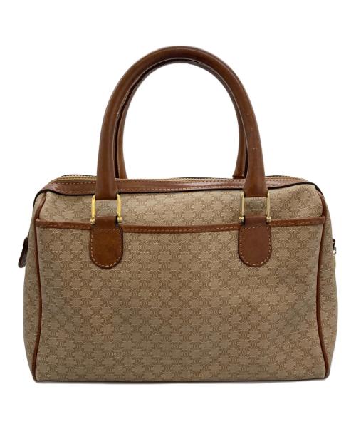 CELINE（セリーヌ）CELINE (セリーヌ) マカダムボストンバッグ ブラウンの古着・服飾アイテム