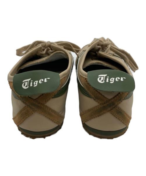 Onitsuka Tiger（オニツカタイガー）Onitsuka Tiger (オニツカタイガー) MEXICO66ローカットスニーカー ベージュ サイズ:27.5の古着・服飾アイテム