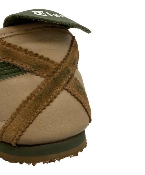 Onitsuka Tiger（オニツカタイガー）Onitsuka Tiger (オニツカタイガー) MEXICO66ローカットスニーカー ベージュ サイズ:27.5の古着・服飾アイテム