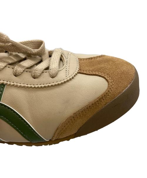 Onitsuka Tiger（オニツカタイガー）Onitsuka Tiger (オニツカタイガー) MEXICO66ローカットスニーカー ベージュ サイズ:27.5の古着・服飾アイテム