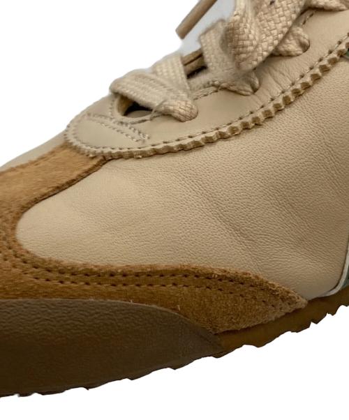 Onitsuka Tiger（オニツカタイガー）Onitsuka Tiger (オニツカタイガー) MEXICO66ローカットスニーカー ベージュ サイズ:27.5の古着・服飾アイテム