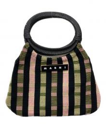 MARNI（マルニ）の古着「MARNI MARKET BOAT/BOMH0003Q0」｜ピンク×グリーン